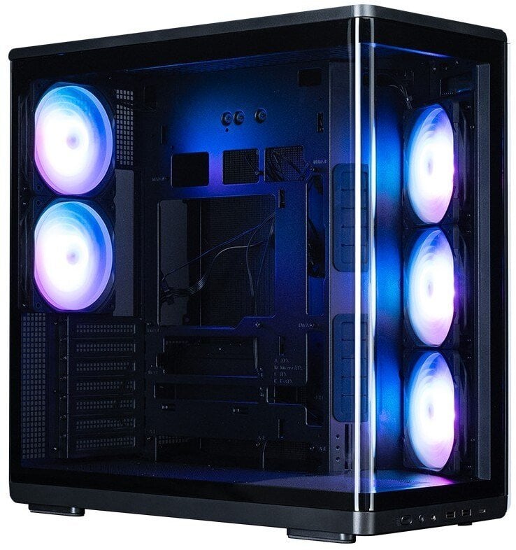 Obudowa P60 Mid-Tower 5x ARGB fans czarna