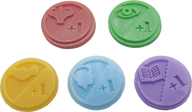 Eldritch/Arkham Horror: Zestaw znaczników ulepszeń