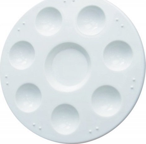 Titanum Paletka do farb okrągła 12cm Titanum