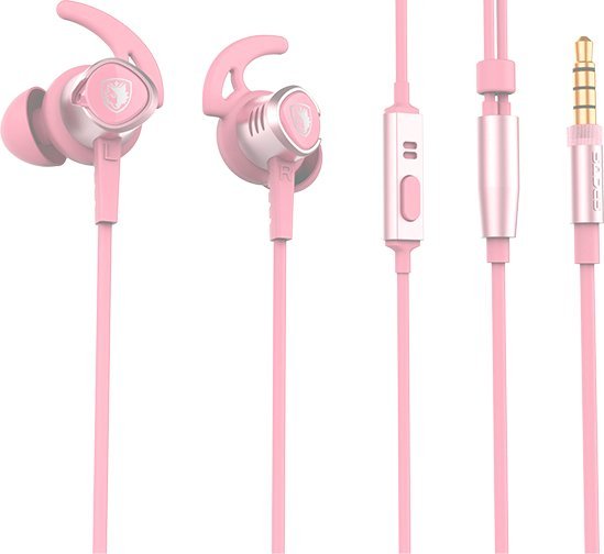 Słuchawki Sades Wings 20 Różowe (SA-606/AE)