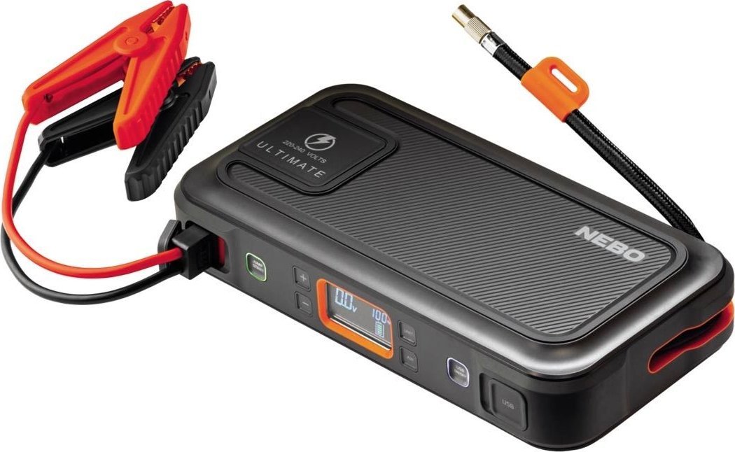 Nebo NEBO ULTIMATE JUMP STARTER & AIR COMPRESSOR PBK -0006-G