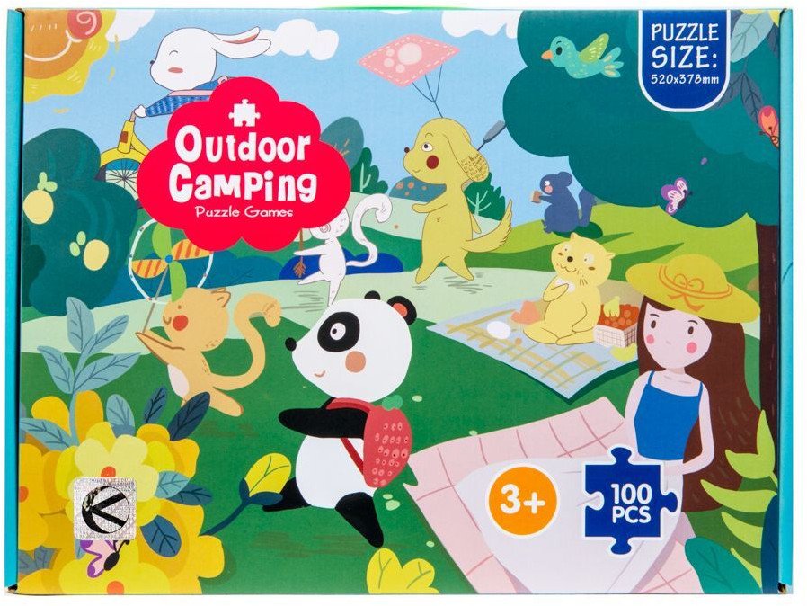 Puzzle układanka dla dzieci 100 elementów