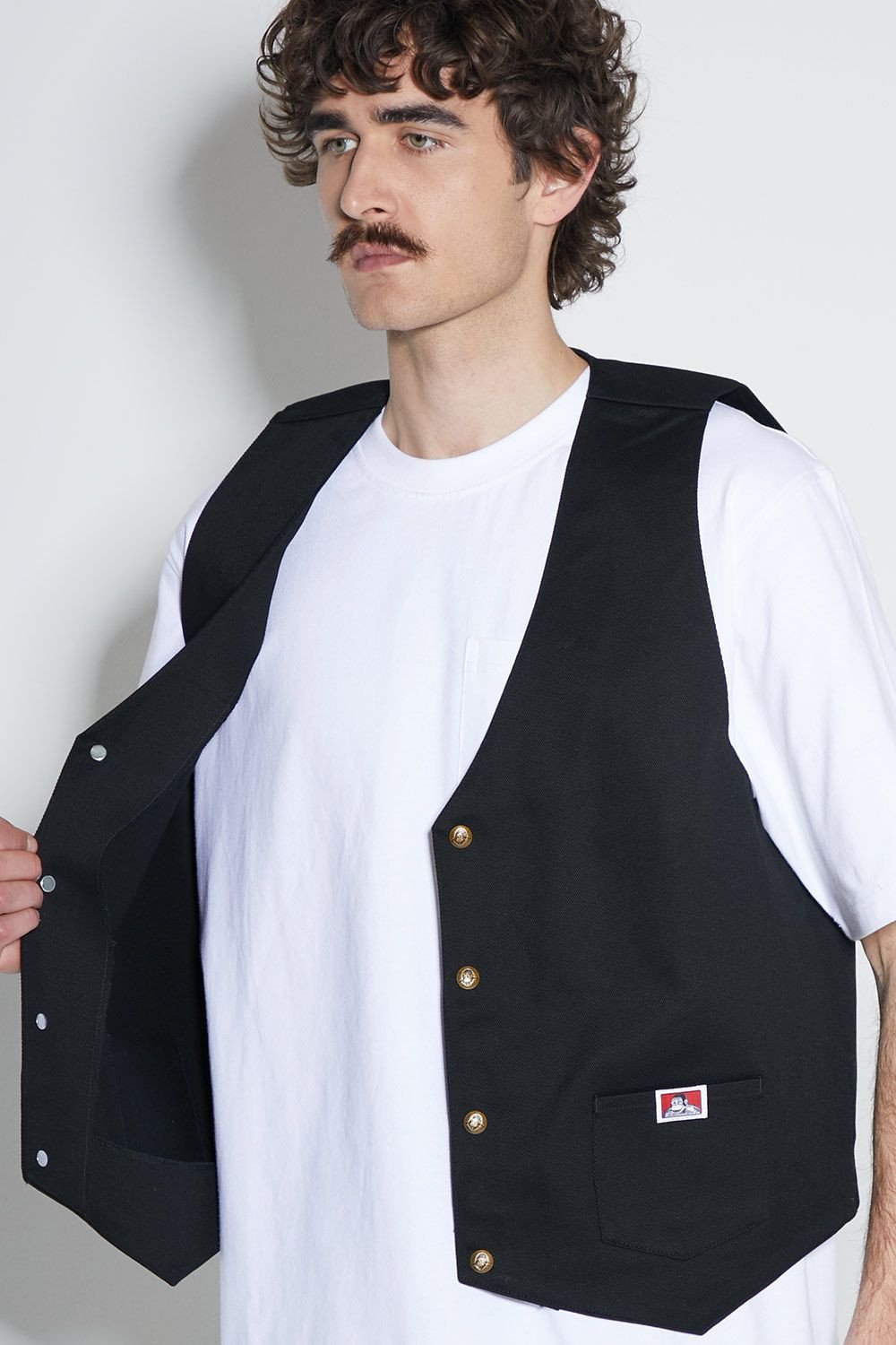 Kamizelka Ben Davis Solid BLACK