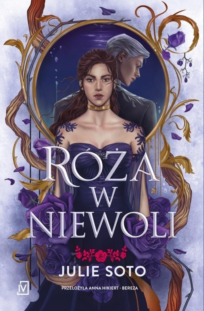 Róża w niewoli (barwione brzegi)