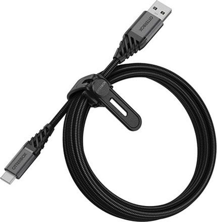 Kabel USB OtterBox USB-A - USB-C 2 m Czarny (78-52665)