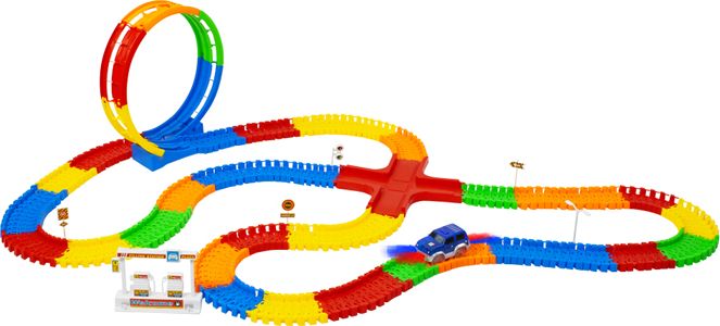 Kids World Tor samochodowy Maxi Race 282 el. (3921-P)