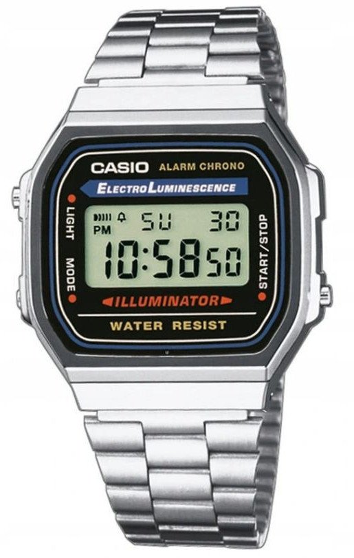 Zegarek CASIO Vintage A168WA-1WCR + BOX