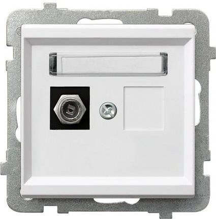 Ospel Gniazdo antenowe Sonata typu F pojedyncze (GPA-1RF/m/00)