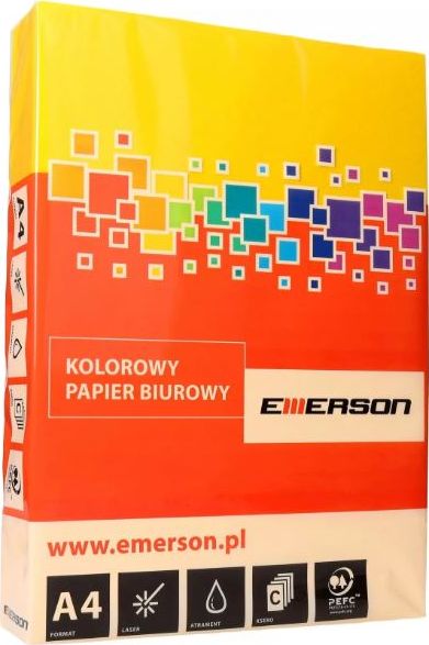 Emerson Papier ksero A4 80g złoty 500 arkuszy