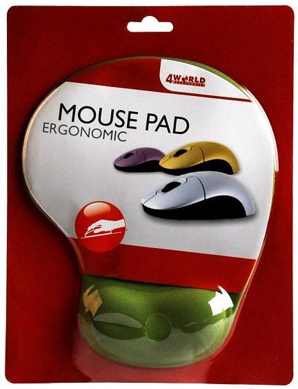 Podkładka 4World Ergonomiczna Zielona (10101)