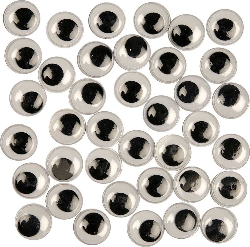 Ruchome oczy D: 12 mm 30 szt.