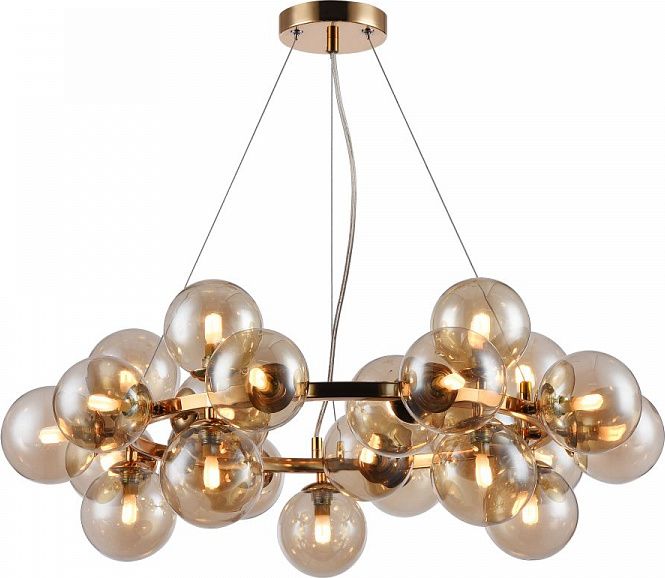 Lampa sufitowa Italux Lampa sufitowa złota Italux Cabella PND-5252-25-GD-CGN