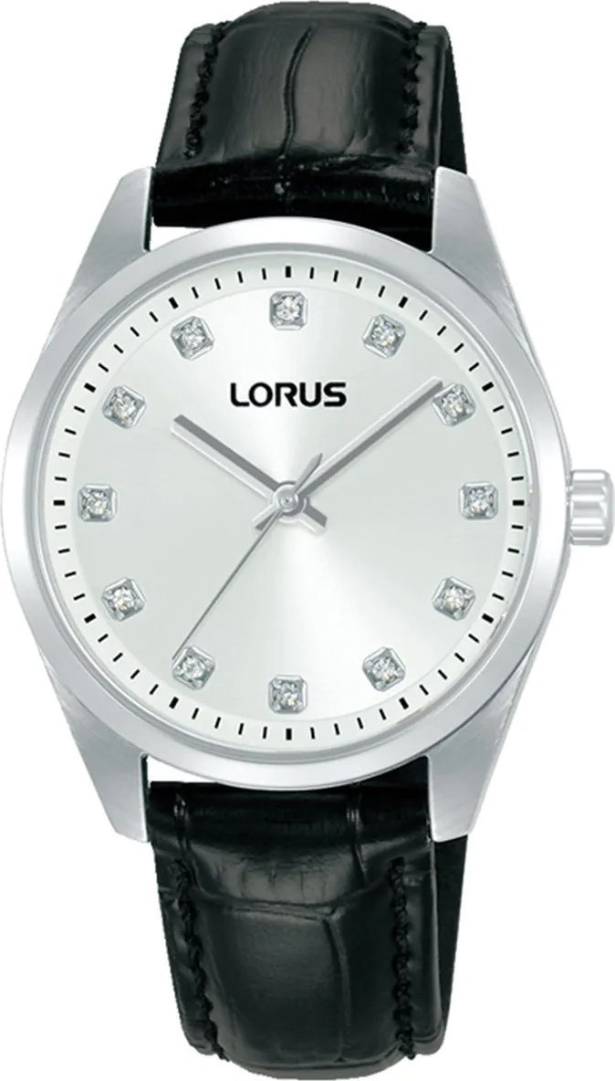 Zegarek damski Lorus RG331XX9 CYRKONIE czarny