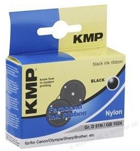 KMP Farbband Canon Olympia black 13mm/6m kompatibel