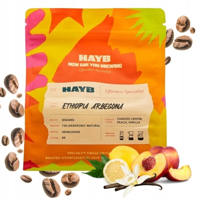 Kawa ziarnista HAYB Kawa ziarnista Ethiopia Arbegona 250g