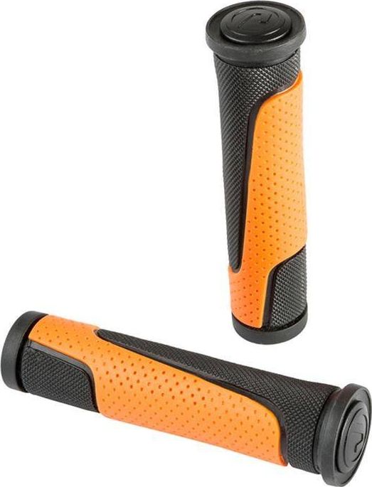 Accent Chwyty kierownicy Accent Comet 2D 125mm, czarno-pomarańczowe