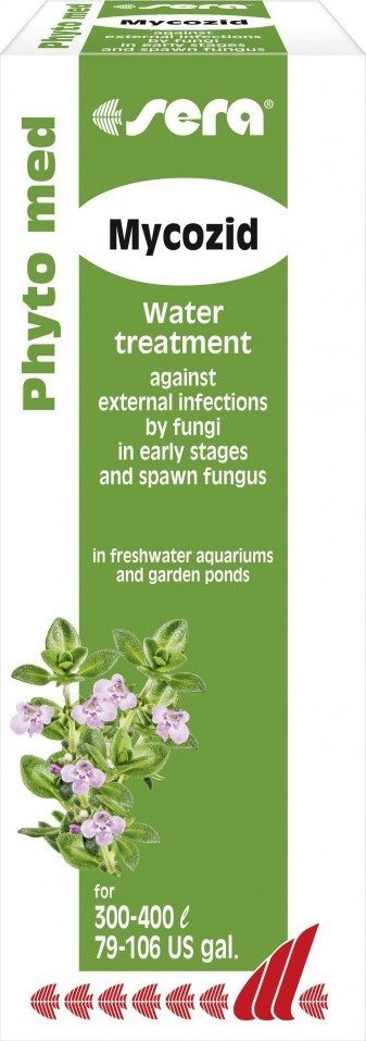 Sera Phyto med Mycozid 30 ml, ziołowy uzdatniacz wody