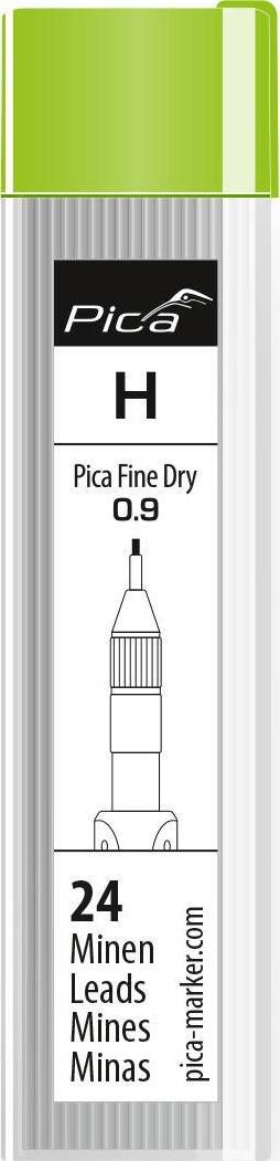PICA WKŁADY Pica Fine Dry GRAFITOWE H 24 sztuki 7050