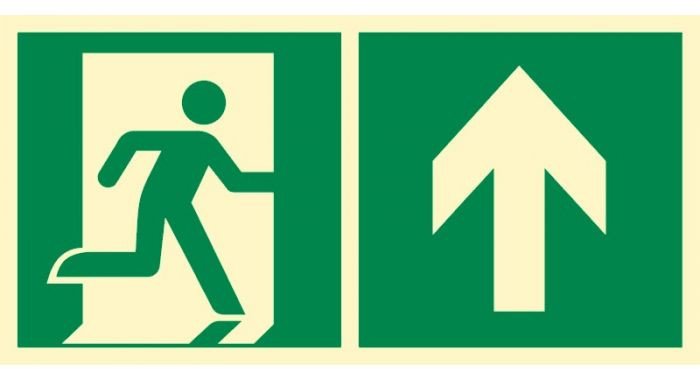 Ae095 Kierunek Do Wyjścia Ewakuacyjnego W Górę Pra Signproject Polska Sp. Z O.o Ae095_300X150_Ps 5904937004115