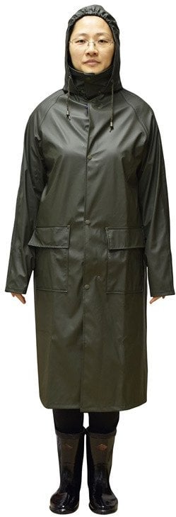 RAIN COAT PU LONG WJ1U00G SIZE L