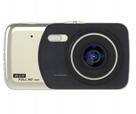 REJESTRATOR DO SAMOCHODU JAZDY KAMERA COFANIA HD PRZÓD TYŁ EKRAN 4 LCD