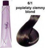 Cece Farba do włosów CeCe Color Creme 6/1 Popielaty ciemny blond