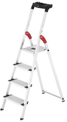 HAILO Kapnes majsaimniecibas L80 ComfortLine / aluminija / 5 pakapieni 038040507