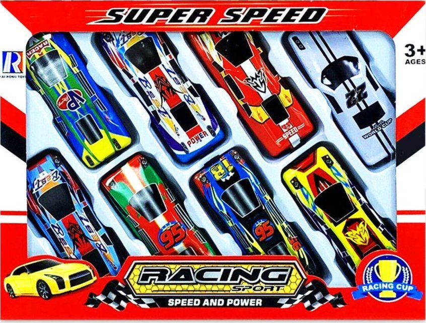 Trifox Zestaw resoraków 8szt