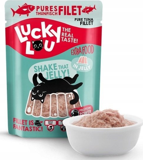 Lucky Lou Lucky Lou Extrafood Tuńczyk w galaretce saszetka 70g