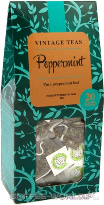 Vintage Teas Herbata ziołowa Vintage Teas Peppermint 20 saszetek