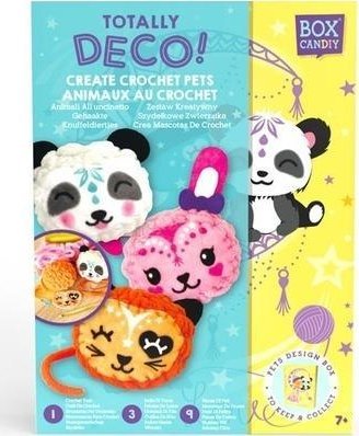 Zestaw artystyczny Szydełkowe zwierzątka