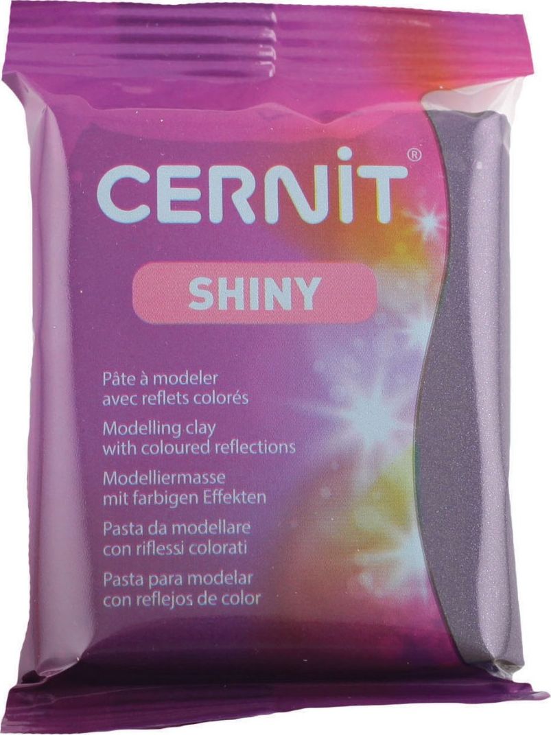 The Clay and Paint Factory Modelina Cernit Lśniąco Purpurowa 56 g