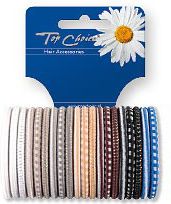 Top Choice Gumki do włosów mix 20szt 22289