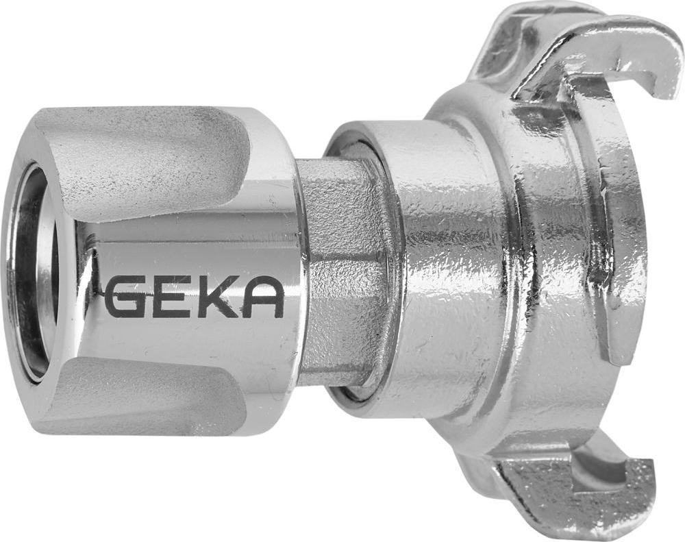 GEKA System Wtykowy GEKA do Węża Kranu Złączka Adapter Mosiężny Solidny