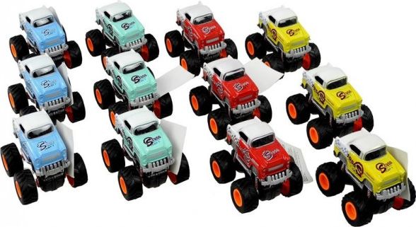 Lean Sport Auto 4x4 Klasyczny Model Na Dużych Kołach 4 Kolory