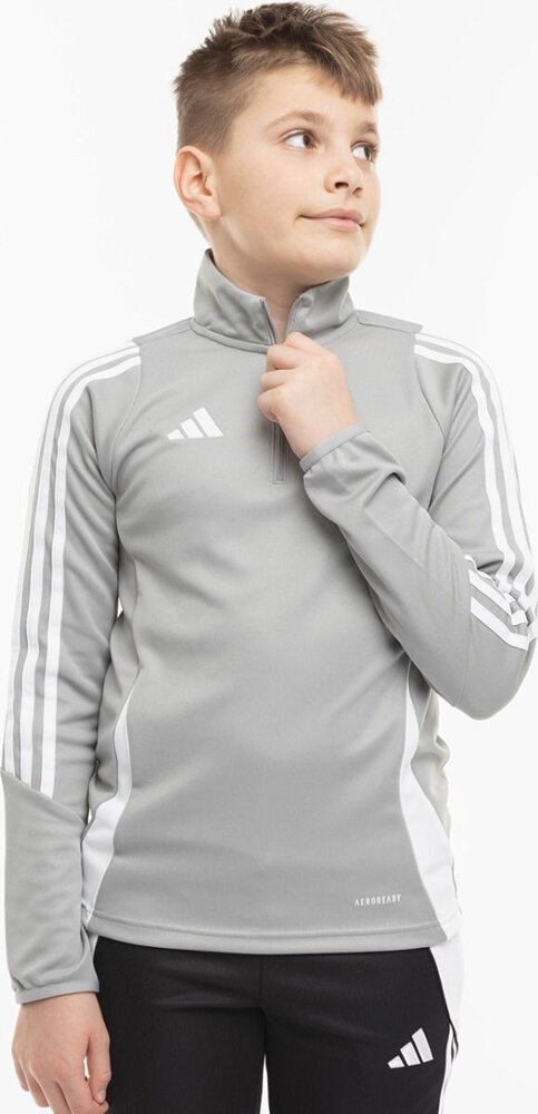 Adidas Bluza dla dzieci adidas Tiro 24 Training Top szara IR9363 116cm