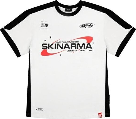 T-shirt Skinarma Halo M biały