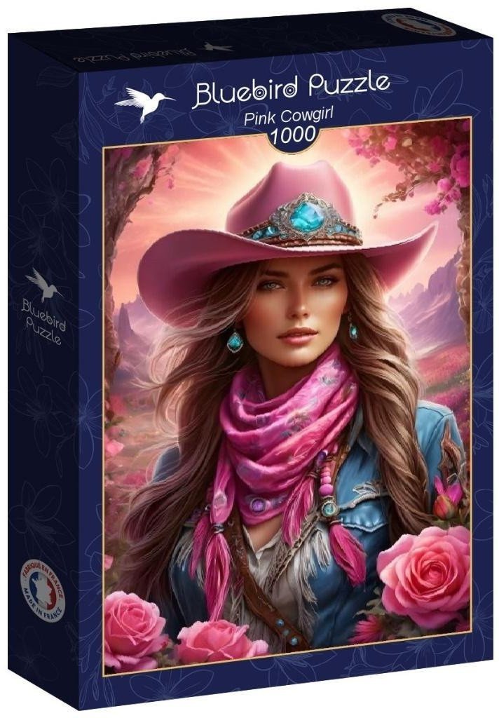 Puzzle 1000 Różowa piękność