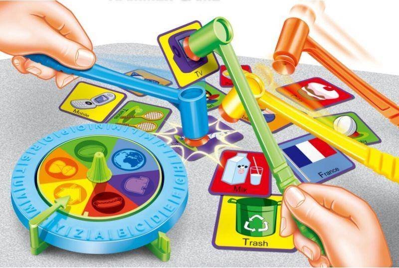 Zabawna Gra Na Spostrzegawczość, Refleks, Przyssawki HAMMER GAME