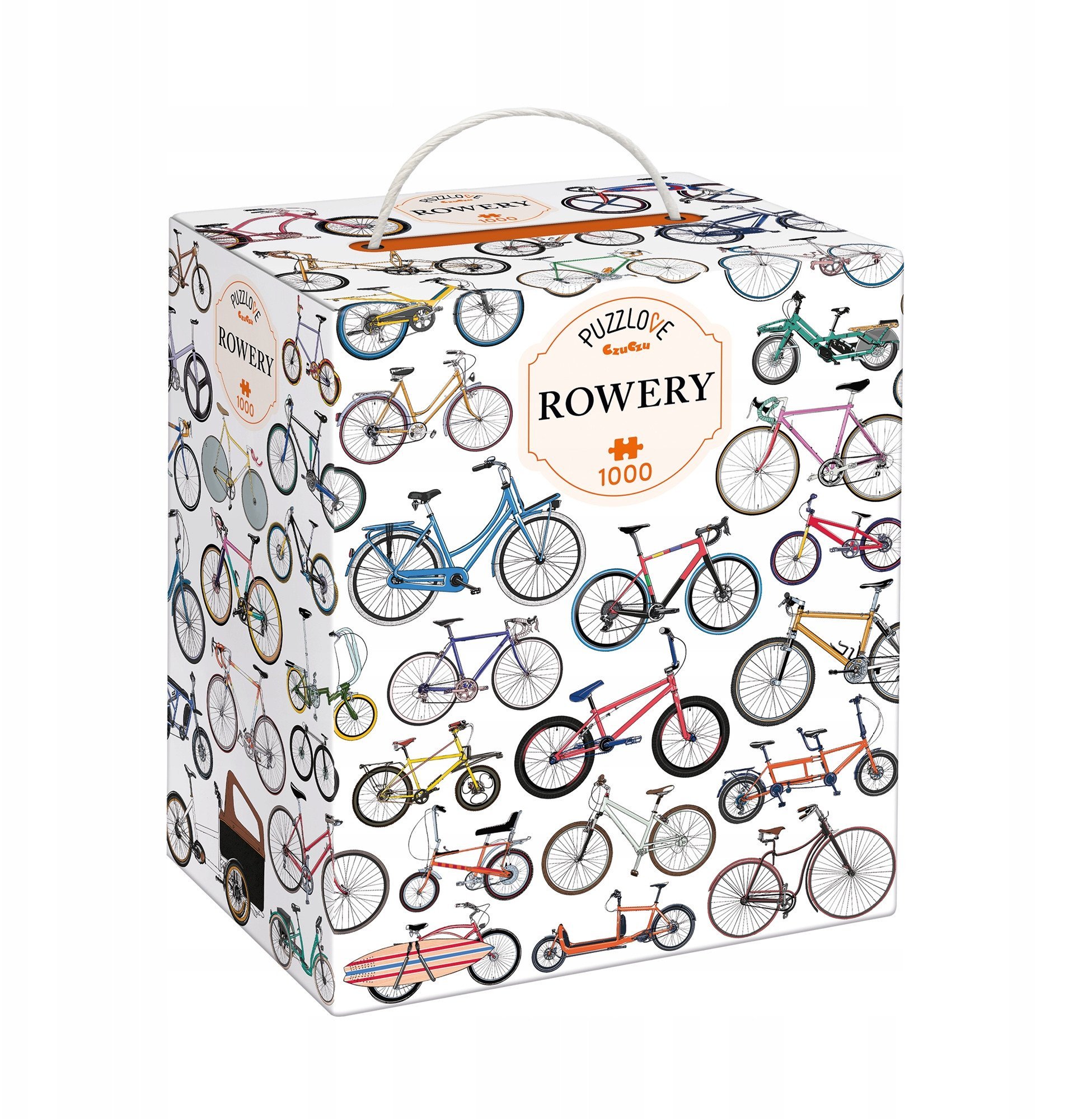 CzuCzu Puzzlove Rowery 1000el 93662