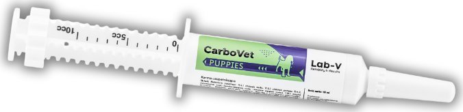Triton LAB-V CarboVet Puppies - Preparat stosowany podczas zatruć dla szczeniąt 10 ml