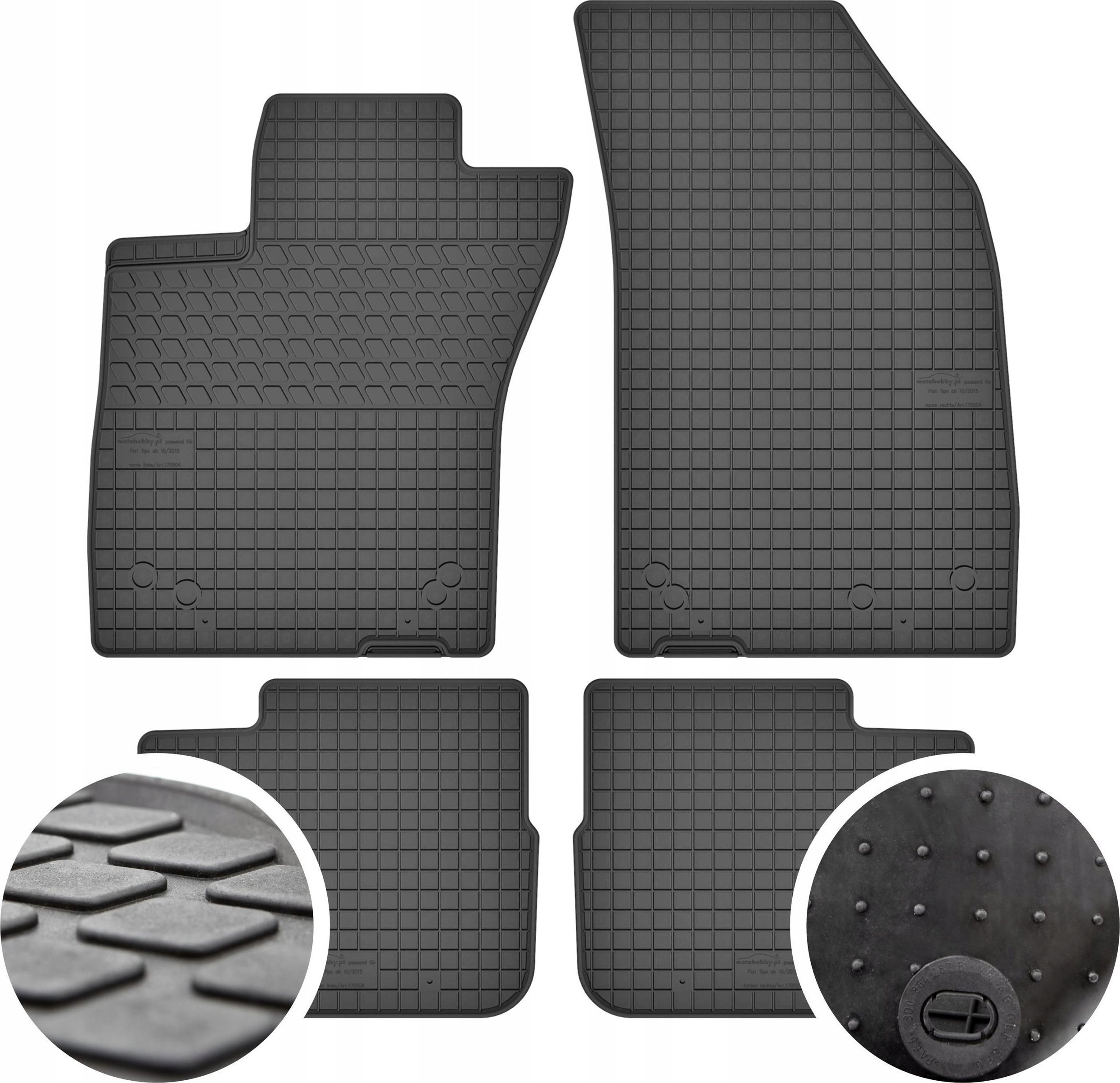 GeyerHosaja Dywaniki gumowe do Fiat Tipo II