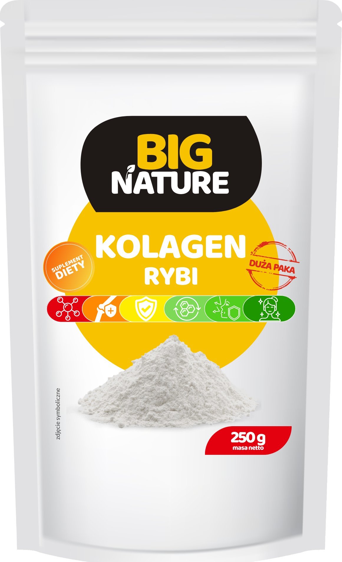 Big Nature Kolagen Rybi 250G Suplement Diety - Big Nature