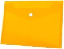 Tetis Koperta A4 PP na zatrzask pomar. (12szt.) BT611-P