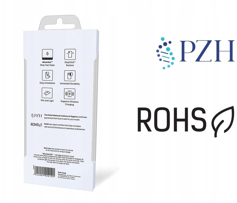 3MK Ochronny pokrowiec do Matt Case do Redmi 15 5G