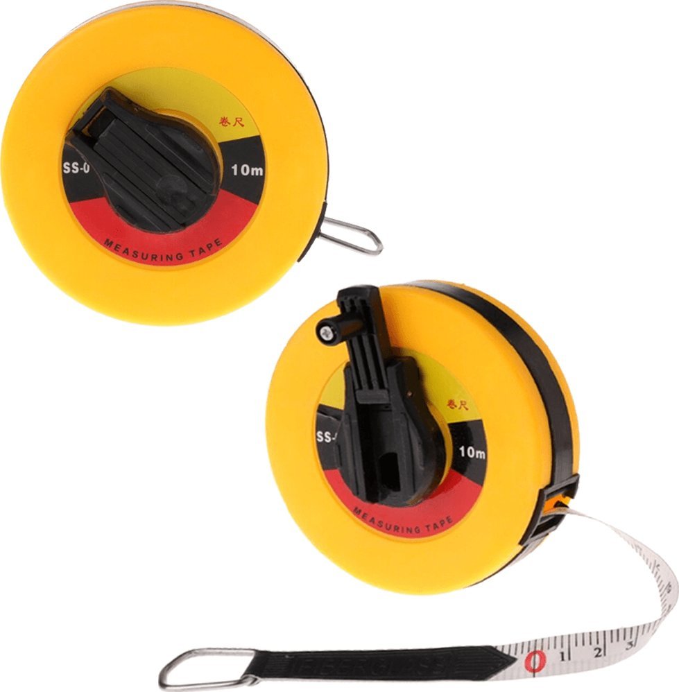 Korbi TAŚMA MIERNICZA Z WŁÓKNA SZKLANEGO MIARA METR 10M