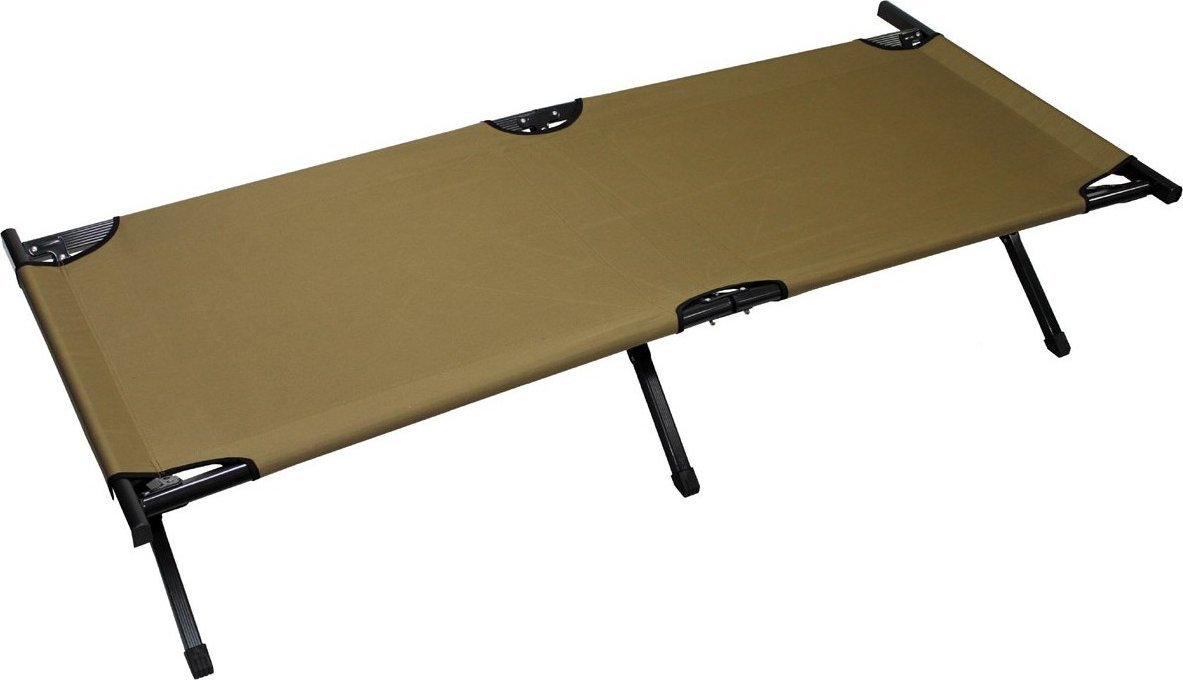 MFH Łóżko polowe w stylu amerykańskim coyote tan