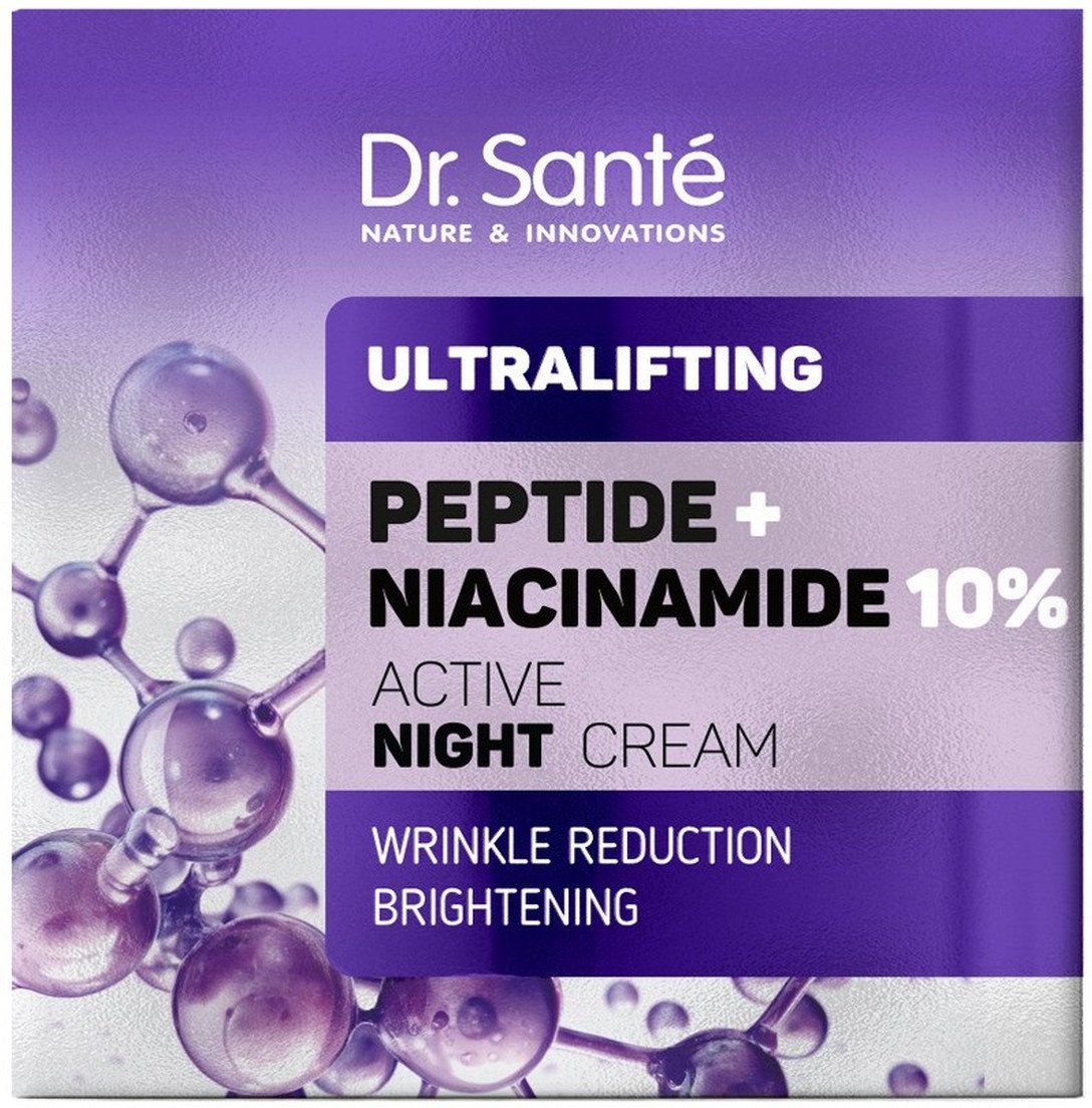Dr. Sante Ultralifting Aktywny Krem Regenerujący Na Noc Peptide + Niacinamide 50ml