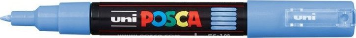 Uni MARKER PLAKATOWY UNI POSCA PC-1M PASTELOWY BŁĘKITNY