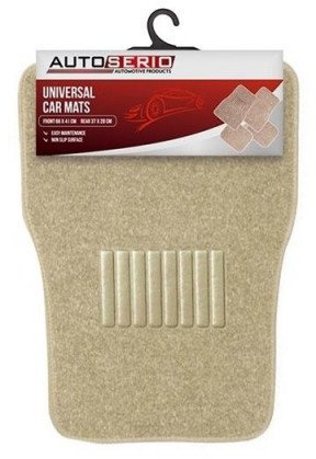 TEXTILE CAR MAT SET THM-2509/6